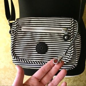 Kipling Sabian Striped Crossbody Bag